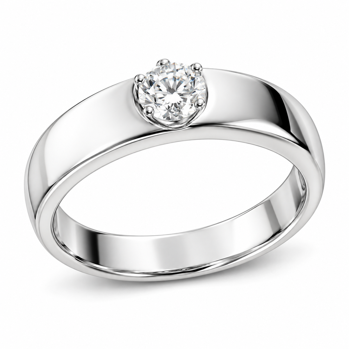 ROUND/3 CT /14k WHITEGOLD/SOLITAIRE