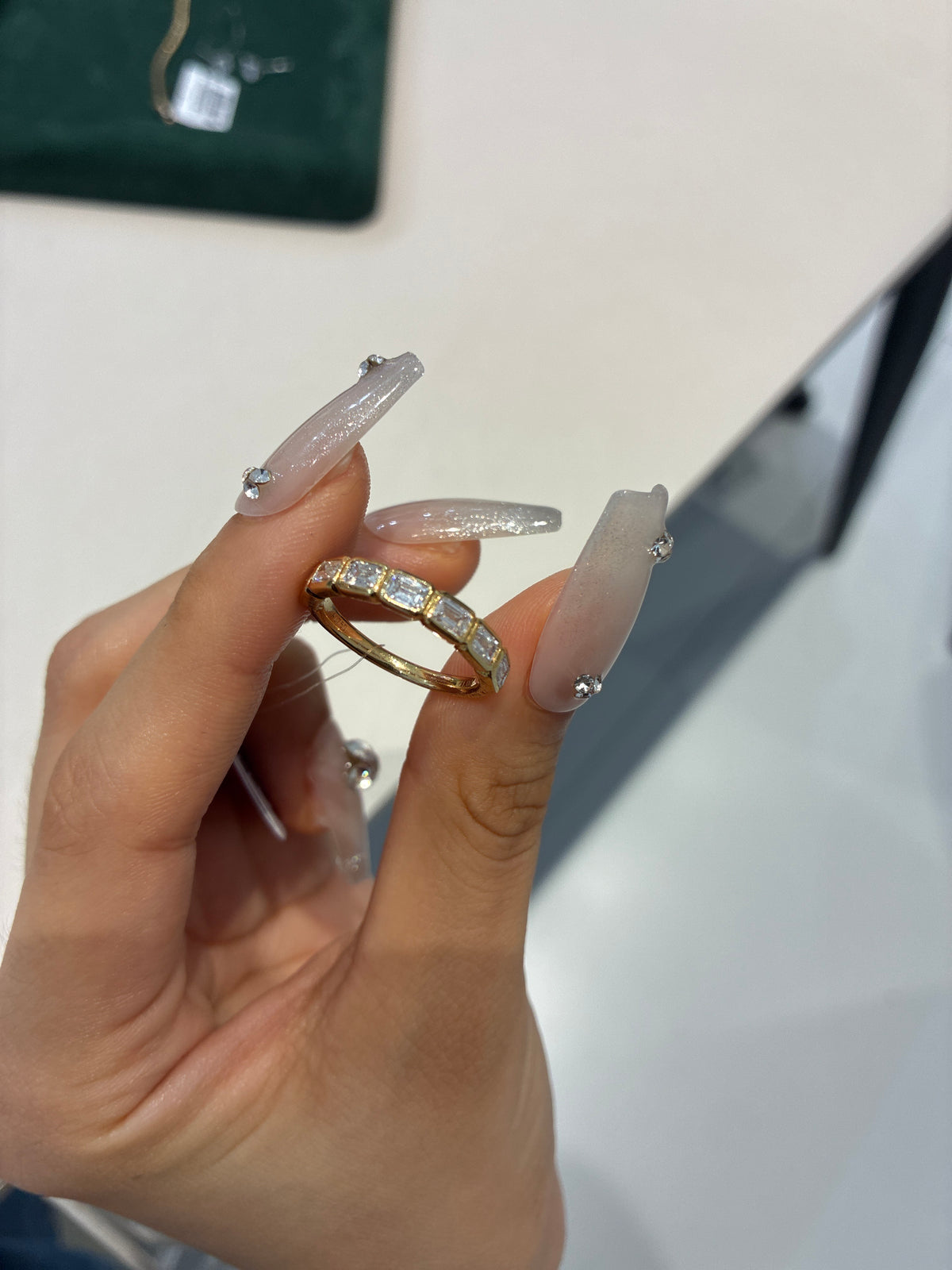 Deposit for taliajohnson01//14k yellow gold//full eternity//