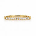 18K ROUND FULL-ETERNITY BAND
