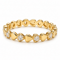 18K ROUND FULL-ETERNITY BAND 0.33CT TOTAL