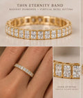 For Kv//18k yellow gold//0.1cts each 3cts total//