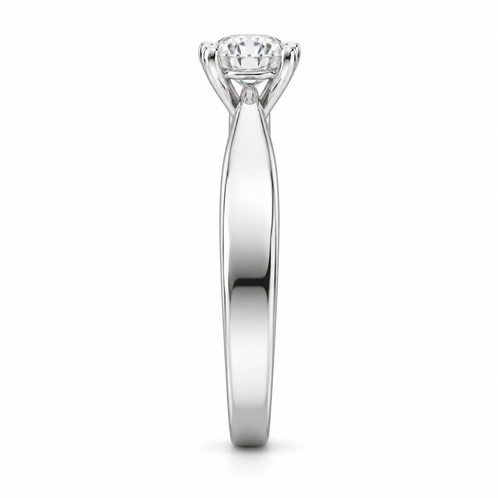ROUND/3 CT /14k WHITEGOLD/SOLITAIRE