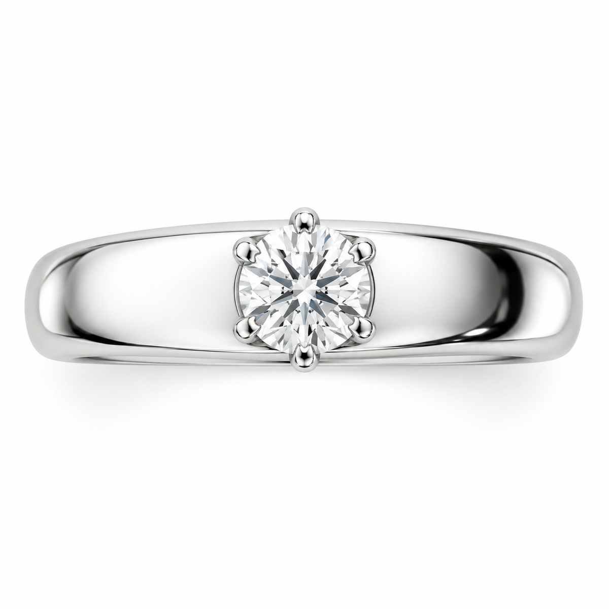 ROUND/3 CT /14k WHITEGOLD/SOLITAIRE